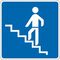  Richtzeichen Verkehrszeichen 365-64 Fußgängerüberführung 600x600mm, Alu 2mm, RA3 12359597