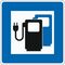  Richtzeichen Verkehrszeichen 365-65 Ladestation f. Elektrofahrzeuge 600x600mm, Alu 2mm, RA1 12359306