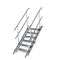  Bautreppe müba-Bautreppe mit 6 Stufen und Geländern, Treppenlänge ca. 1,84m, verzinkt 12444819