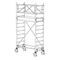  Typ 70/X-180 müba-Alu-Fahrgerüst Typ 70/3-180, Arbeitshöhe 5,65 m 12444761
