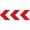  Richtzeichen Verkehrszeichen 625-11 Richtungstafel in Kurven, rechtsw.  500x1500mm, Alu 2mm, RA1 12359240