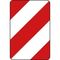  Richtzeichen Verkehrszeichen 626-10 Leitplatte Aufstellung rechts 750x500mm, Alu 2mm, RA1 12358799