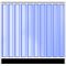  Trapezzäune Schake Mobilzaun Trapez, Blechbeschichtung: blau, Höhe: 2,0 m 12450325