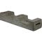  Mobilzaunfüße Schake Bauzaunfuß aus Beton, 690x130x180 mm mit 4 Löchern (Ø 42 mm) 12450338