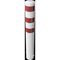 Absperrpfosten Ø 89 mm bis Ø 273 mm Schake Stahlrohrpoller Ø 193 x 3,6, 1500mm, zum Einbetonieren, weiß/rot 12450565