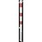  Absperrpfosten Ø 42 mm bis Ø 60 mm Schake Absperrpfosten Ø 60x2,5, mit 2 Ösen, weiß/rot 12450659