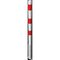  Absperrpfosten Ø 42 mm bis Ø 60 mm Schake Absperrpfosten Ø 60x2,5, ohne Öse, weiß/rot 12450658