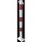  Absperrpfosten Ø 42 mm bis Ø 60 mm Schake Absperrpfosten Ø 60x2,5, mit 2 Ösen, weiß/rot 12450657