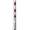 Absperrpfosten Ø 42 mm bis Ø 60 mm Schake Absperrpfosten Ø 60x2,5, ohne Öse, weiß/rot 12450655