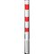 Absperrpfosten Ø 76 mm Schake Absperrpfosten Ø 76 x 2,6, ohne Öse, weiß/rot 12450715