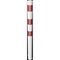  Absperrpfosten Ø 89 mm bis Ø 273 mm Schake Absperrpfosten Ø 89 x 2,9, 1300mm, zum Einbetonieren, ohne Öse, weiß/rot 12450572