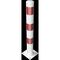 Absperrpfosten Ø 89 mm bis Ø 273 mm Schake Absperrpfosten Ø 102 x 2,9mm, ohne Öse, weiß/rot 12450558