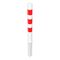  Absperrpfosten Ø 89 mm bis Ø 273 mm Schake Absperrpfosten Ø 102 x 2,9mm, weiß/rot 12450570