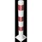  Absperrpfosten Ø 89 mm bis Ø 273 mm Schake Absperrpfosten Ø 108 x 2,9mm, weiß/rot 12450557