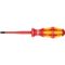  Kraftform Plus – Serie 100 VDE 165 iS PZ VDE-isolierter Kreuzschlitz-Schraubendreher mit reduziertem Klingendurchmesser, PZ 1 x 80 mm 12453055