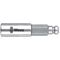  Universalhalter mit Edelstahl-Hülse 899/5/1 Universalhalter, 1/4" x 45 mm 12455106