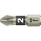  Bits für Pozidriv-Schrauben 3855/1 TS Bits, Edelstahl, PZ 1 x 25 mm 12453925