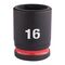  3/8" Schlagnüsse Milwaukee Schlagnuss SHOCKWAVE 3/8", 16x32 mm 12465234