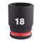  3/8" Schlagnüsse Milwaukee Schlagnuss SHOCKWAVE 3/8", 18x34 mm 12465250