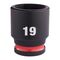  3/8" Schlagnüsse Milwaukee Schlagnuss SHOCKWAVE 3/8", 19x34 mm 12465256