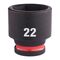  3/8" Schlagnüsse Milwaukee Schlagnuss SHOCKWAVE 3/8", 22x34 mm 12465257