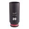  3/8" Schlagnüsse Milwaukee Schlagnuss SHOCKWAVE 3/8", 20x65 mm 12465242