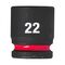  1/2" Schlagnüsse Milwaukee Schlagnuss SHOCKWAVE 1/2", 22x40 mm 12465134