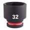  1/2" Schlagnüsse Milwaukee Schlagnuss SHOCKWAVE 1/2", 32x44 mm 12465116