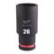  1/2" Schlagnüsse Milwaukee Schlagnuss SHOCKWAVE 1/2", 26x78 mm 12465150