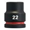  3/4" Schlagnüsse Milwaukee Schlagnuss SHOCKWAVE 3/4", 22x53 mm 12465210