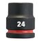  3/4" Schlagnüsse Milwaukee Schlagnuss SHOCKWAVE 3/4", 24x53 mm 12465193