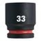  3/4" Schlagnüsse Milwaukee Schlagnuss SHOCKWAVE 3/4", 33x57 mm 12465190
