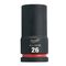 3/4" Schlagnüsse Milwaukee Schlagnuss SHOCKWAVE 3/4", lang 26x90 mm 12465184