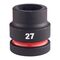  1" Schlagnüsse Milwaukee Schlagnuss SHOCKWAVE 1", kurz 27X58 mm 12465091