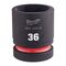  1" Schlagnüsse Milwaukee Schlagnuss SHOCKWAVE 1", kurz 36X65 mm 12465086