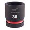  1" Schlagnüsse Milwaukee Schlagnuss SHOCKWAVE 1", kurz 38X65 mm 12465088