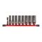  3/8" Schlagnüsse Milwaukee Schlagnuss-Set 3/8"lang (9tlg.) SHOCKWAVE 12465227