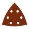  Deltaschleifer Milwaukee Schleifblatt Deltaschleifer 93x93mm K40 (10 Stk.) 12465306