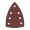  Deltaschleifer Milwaukee Schleifblatt Deltaschleifer 100x147mm K240 (10 Stk.) 12465317