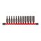  1/4" Schlagnüsse Milwaukee Schlagnuss-Set 1/4"lang (12-tlg.) SHOCKWAVE 12465170