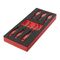  Schaumstoffeinsätze Milwaukee Tri-Lobe Schraubendreher Einlage 6-tlg., Torx 12464583