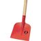  Idealspaten Schaufeln RUHR-BRILLANT-Holsteiner Sandschaufel, rot pulverbeschichtet, Dülle 3/4 gehoben, Eschen-Langstiel 130 cm 12379975