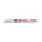  Säbelsägeblätter Metall Milwaukee Säbelsägeblatt Metall 150 x 1 mm Thin Kerf, 5er Pack 12442469