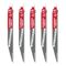  Multi Material Milwaukee Säbelsägeblatt 230x6 mm WRECKER HM (5 Stk.) 12442509