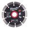  Professional Blades Milwaukee Diamanttrennscheibe DUH 125 mm für harte Materialien 12442557