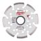  Premium SpeedCross Sägeblätter Milwaukee Speedcross Diamanttrennscheibe AUDD 115 mm für abrasive Materialien 12442540