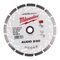  Premium SpeedCross Sägeblätter Milwaukee Speedcross Diamanttrennscheibe AUDD 230 mm für abrasive Materialien 12442543
