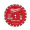  Premium SpeedCross Sägeblätter Milwaukee Speedcross Diamanttrennscheibe AUDD 350 mm für harte Materialien 12442544