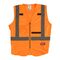 Warnschutzwesten Milwaukee Warnschutzweste, Gr. L-XL orange 12443453