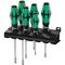  Kraftform Plus – Serie 300 Wera 334/6 Rack Schraubendrehersatz Kraftform Plus Lasertip + Rack, 6-teilig 12451925